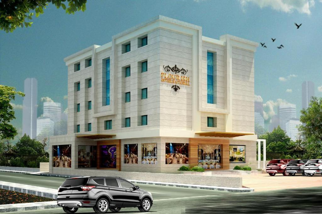 Hotel Flourish International Ahmedabad Exterior foto